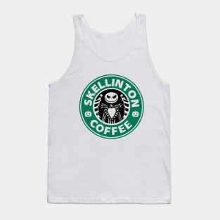 Skellinton Coffee Tank Top